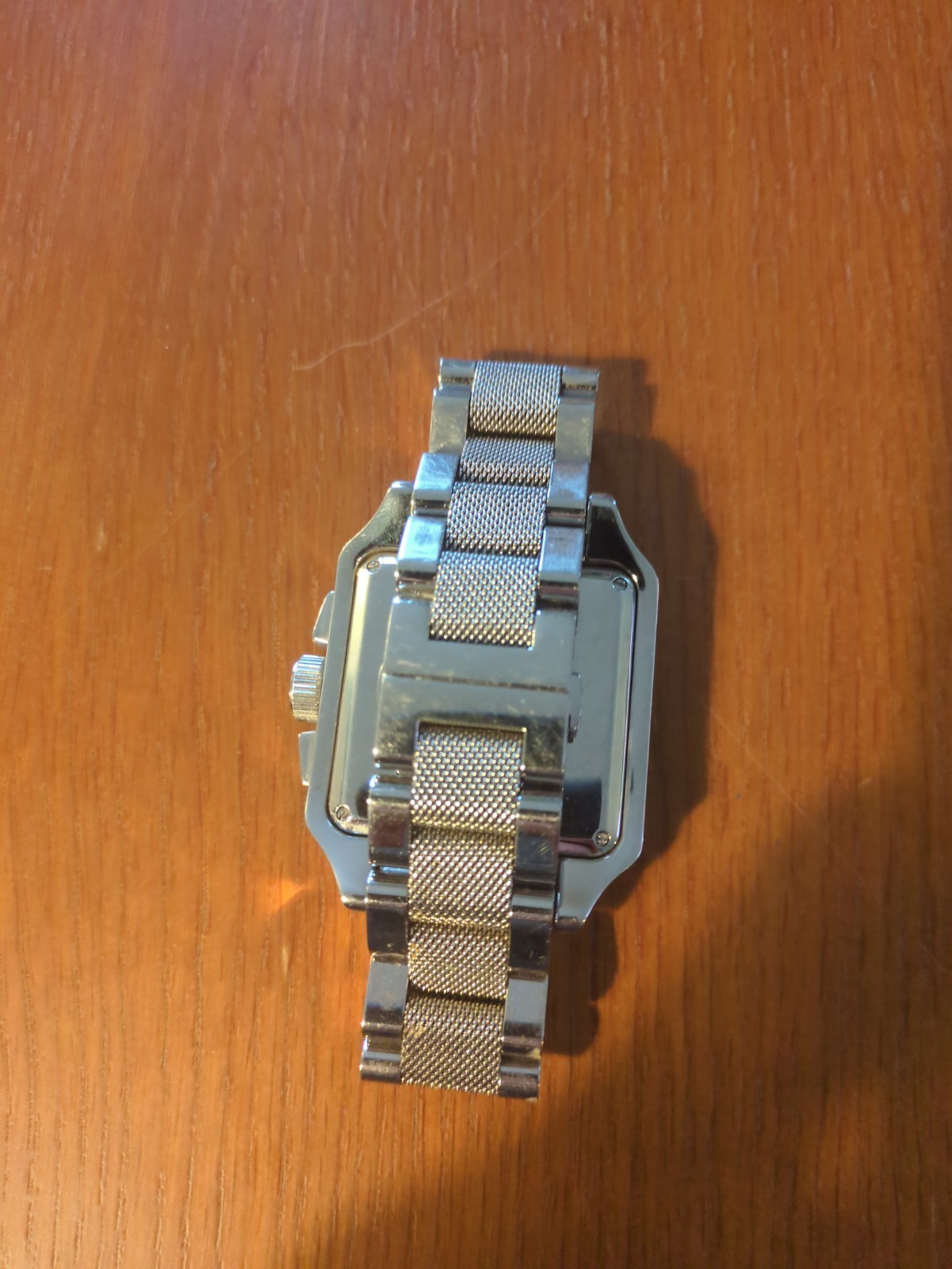 Marc Ecko E27537G1 Square Silver Crystal Men's Wristwatch UNTEST - photo 4