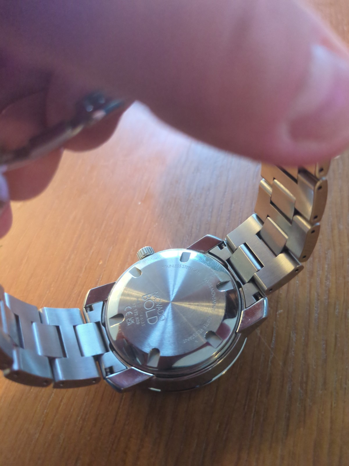 Movado Bold MB.01.1.14.6135 Stainless Steel Museum Dial Watch - photo 4