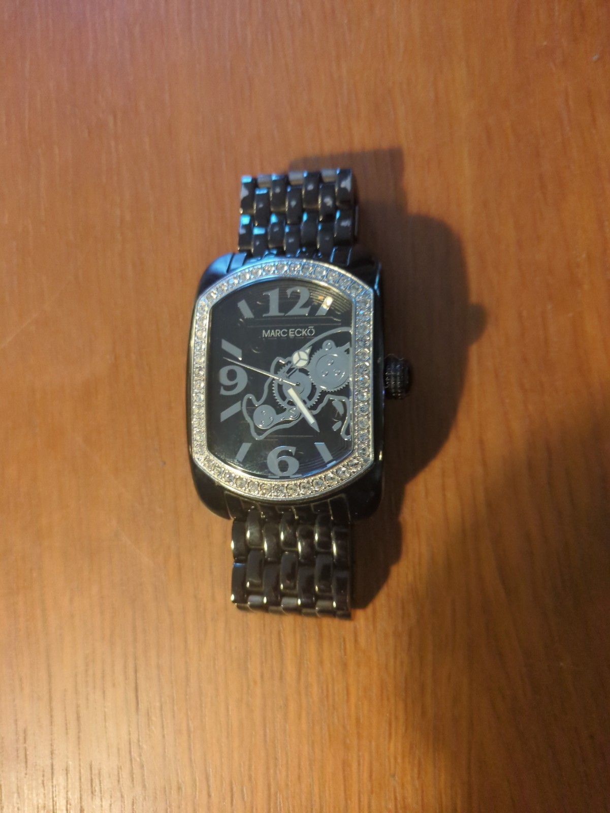 Marc Ecko E15032G1 Black Crystal Accent Men's Watch
