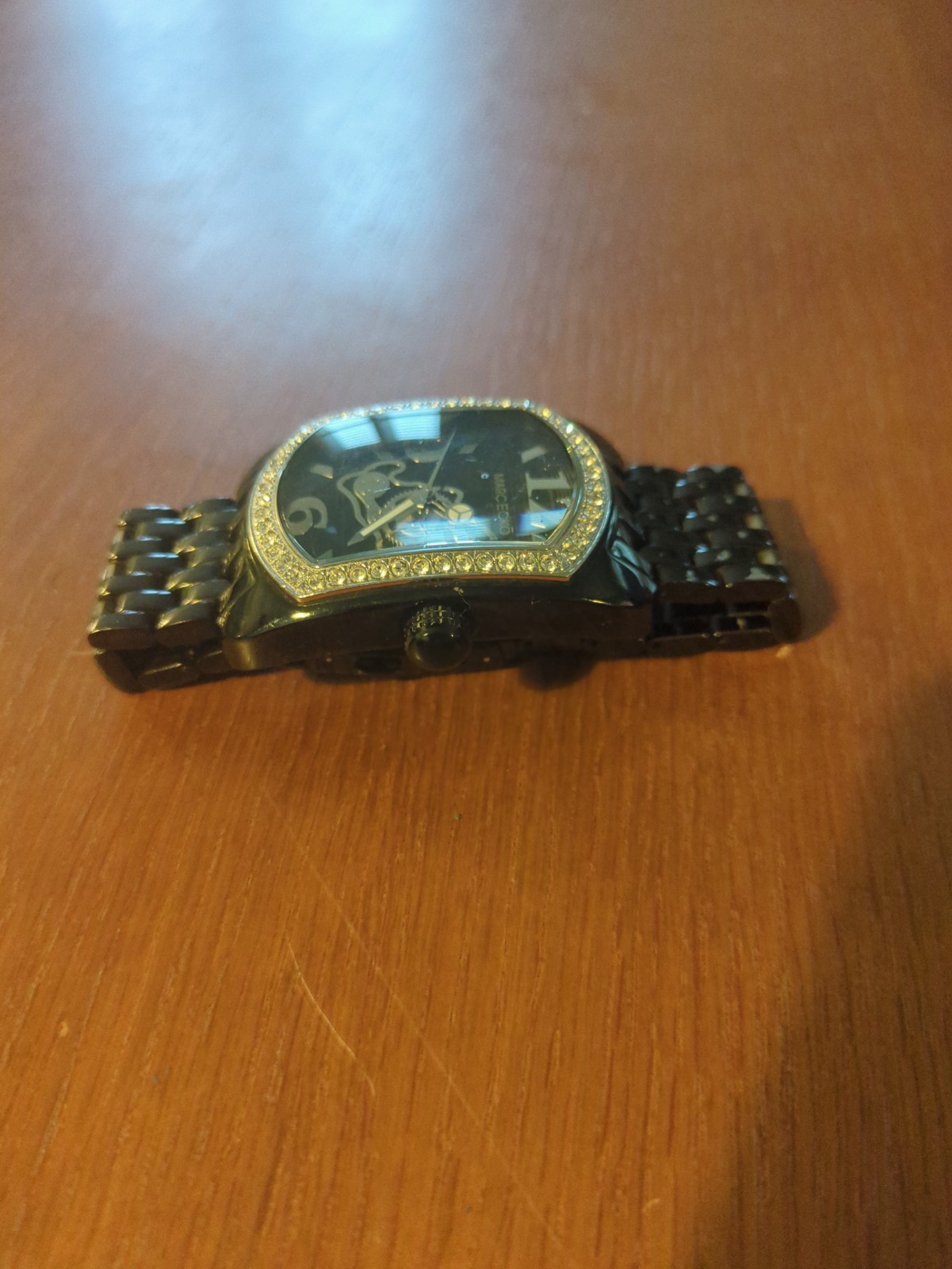 Marc Ecko E15032G1 Black Crystal Accent Men's Watch - photo 2