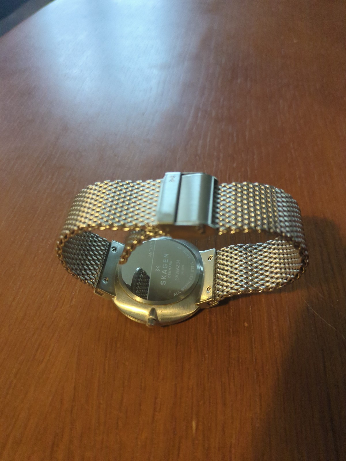 Skagen SKW6234 Mesh Band Watch in Silver with Navy Dial - photo 5