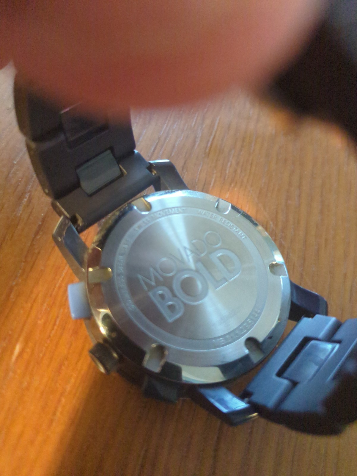 Movado Bold MB.01.1.29.6 Navy Stainless Steel Chronograph Watch - photo 5