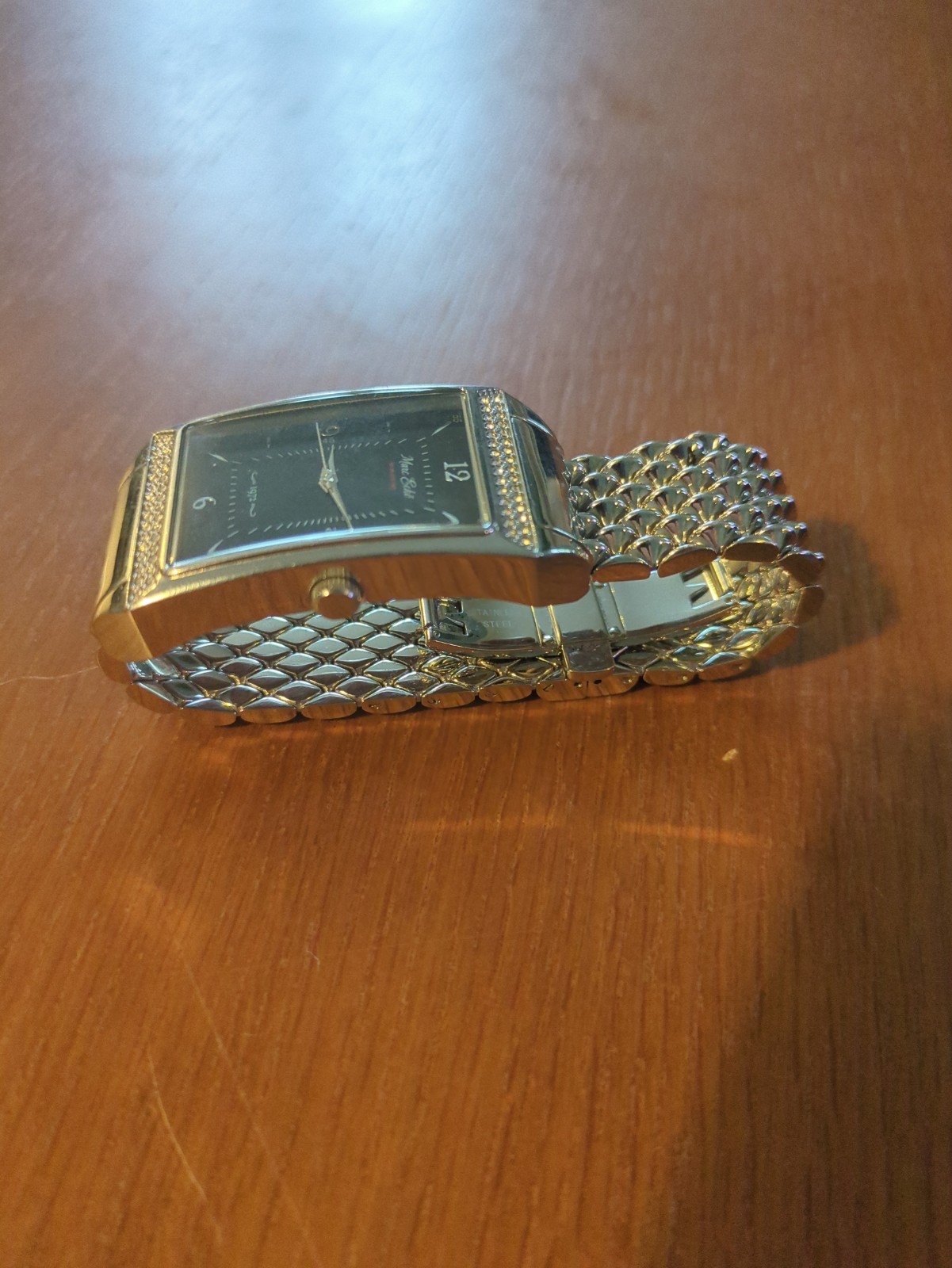 Marc Ecko E13500M1 Silver Men's Rectangular Dress Watch - photo 2