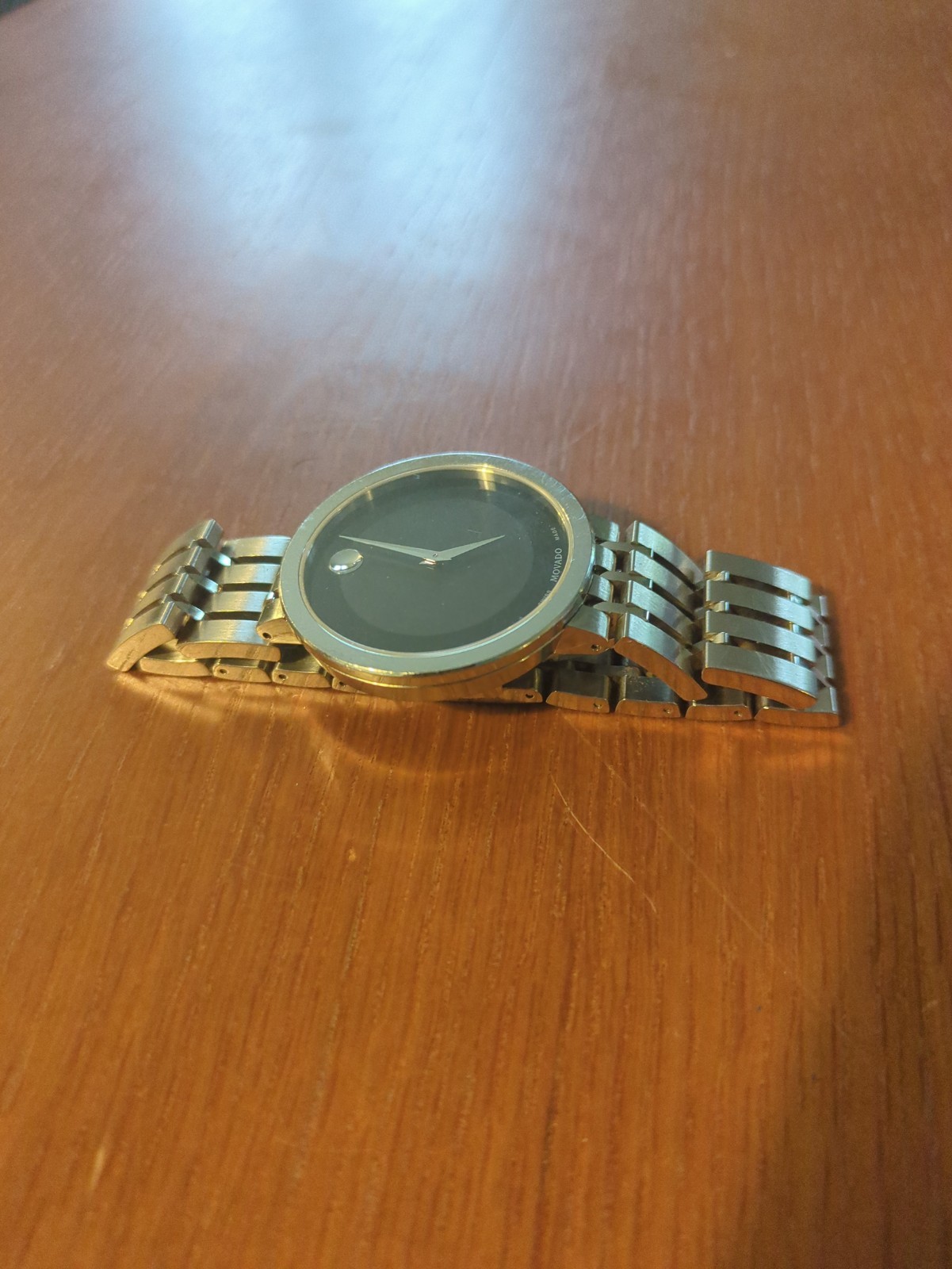 Movado 04 2 14 1372 Stainless Steel Watch with Black Dial - photo 3