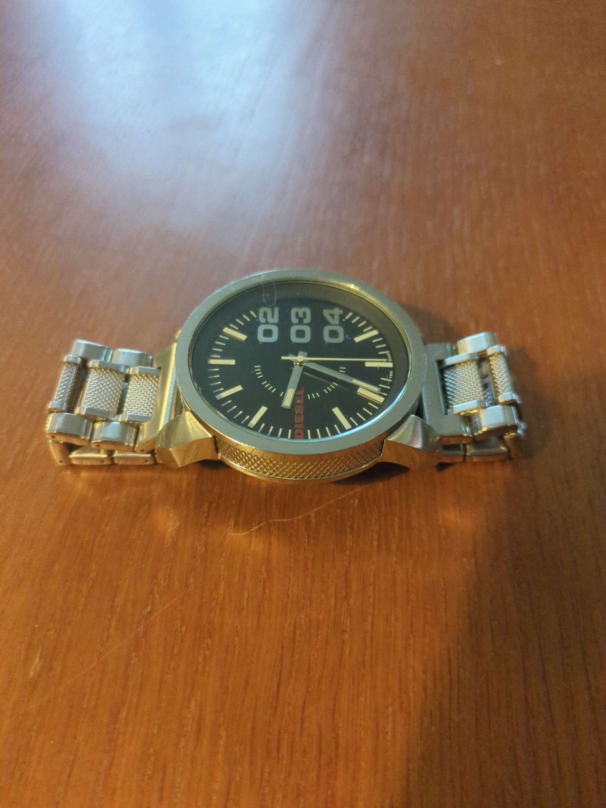 Diesel DZ-1370 Double Down Black Dial Watch Stainless Steel - photo 3