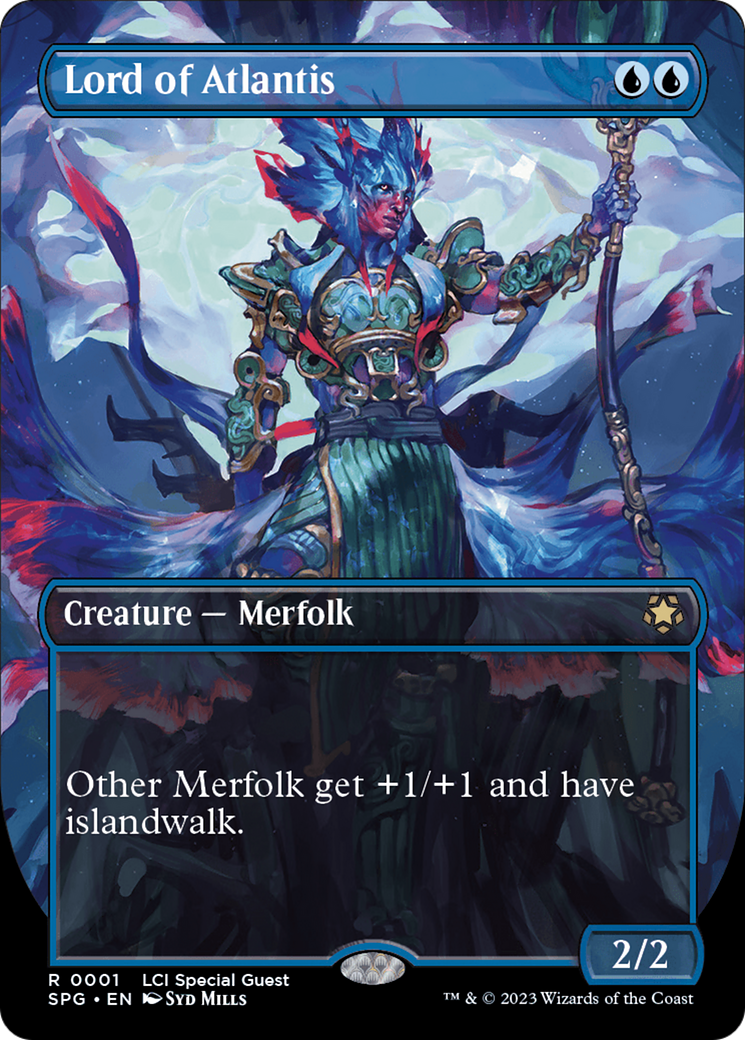 Lord of Atlantis (Borderless) MTG Special Guests [SPG - 1]