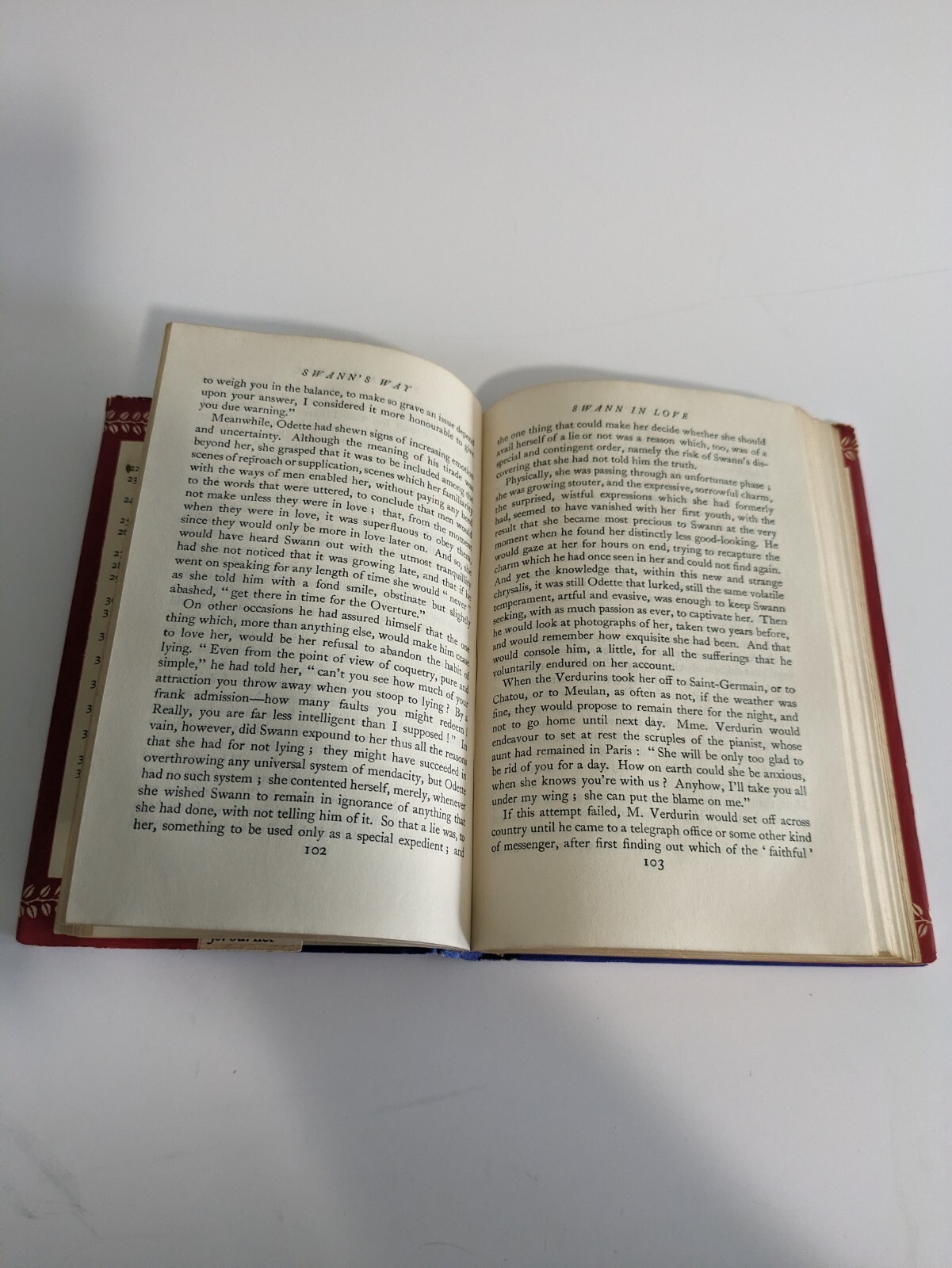 Swann's Way Volume II By Marcel Proust Phoenix Library 1933 - photo 3