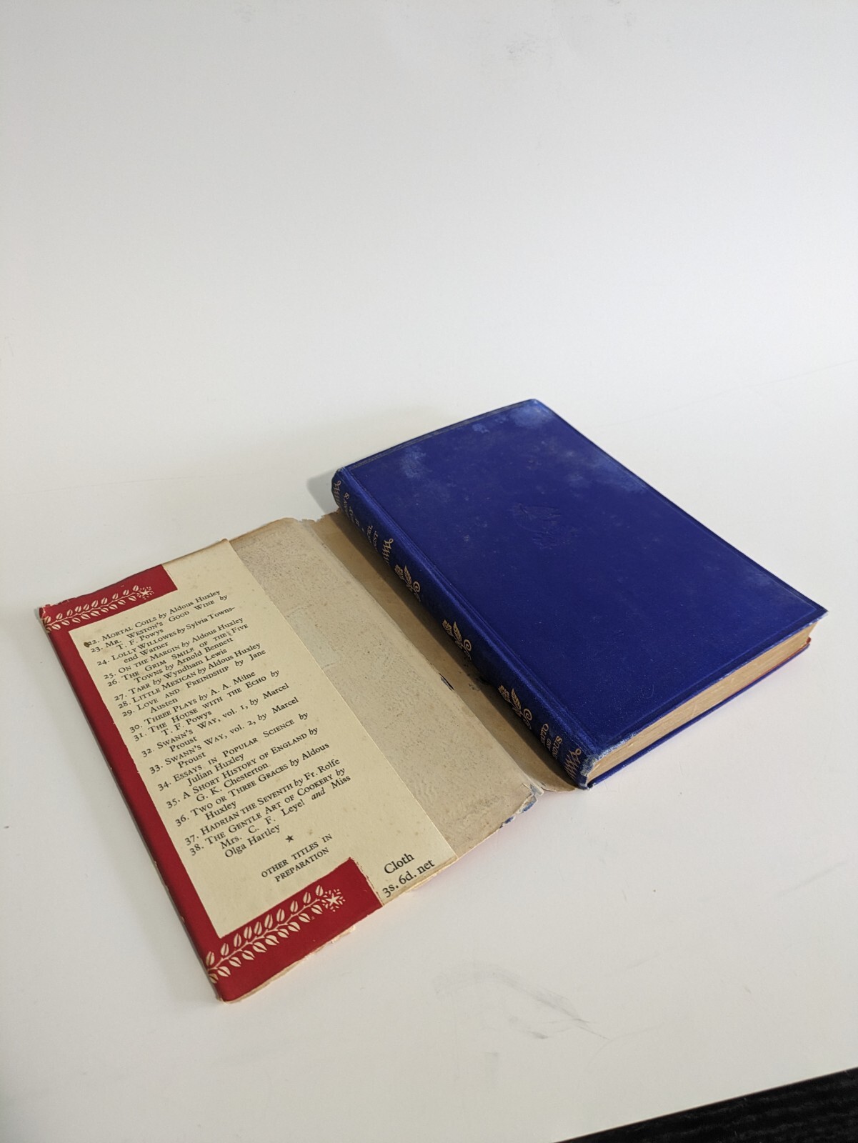 Swann's Way Volume II By Marcel Proust Phoenix Library 1933 - photo 4