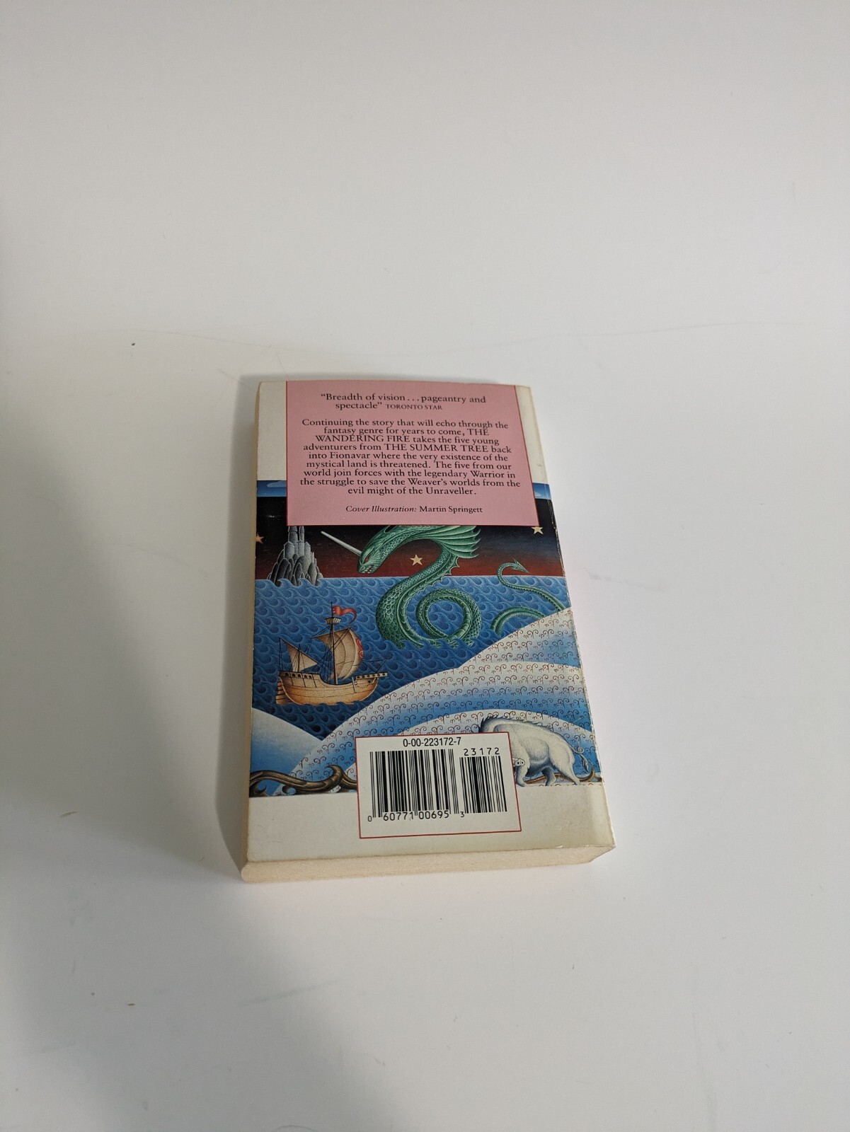 The Wandering Fire Guy Gavriel Kay 1989 Second Edition - photo 2