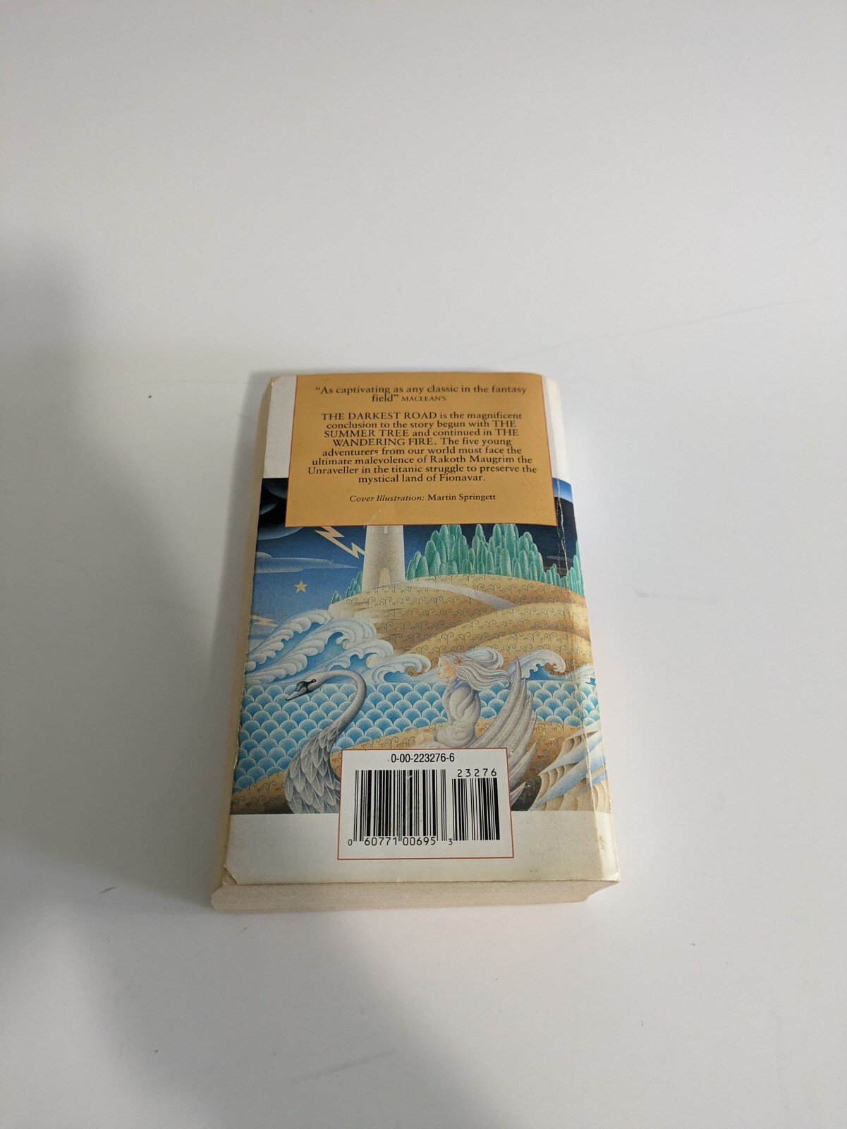The Darkest Road Guy Gavriel Kay 1989 Second Edition - photo 2
