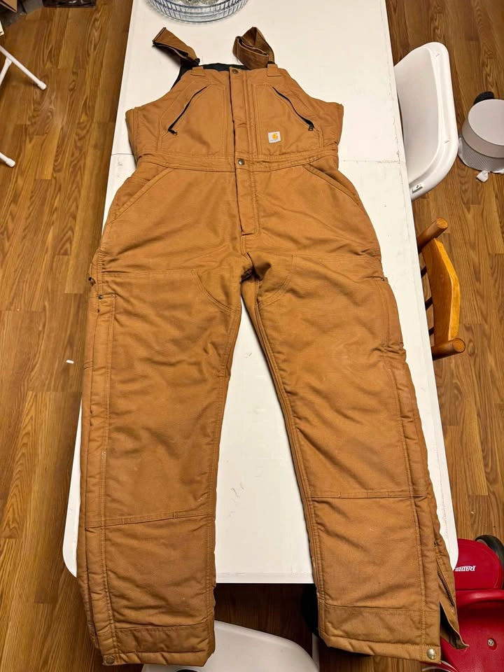 Carhartt insulated work overalls
