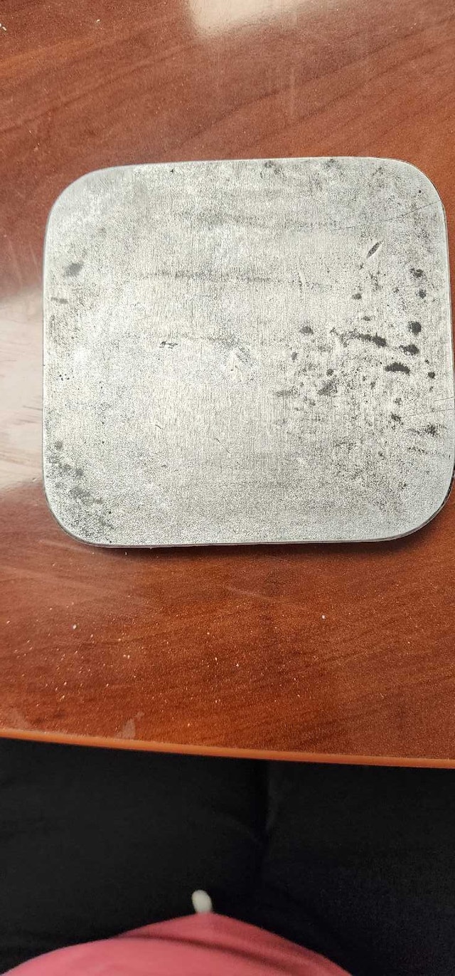Metal Plaque Novelty Figure Ashtray - photo 2