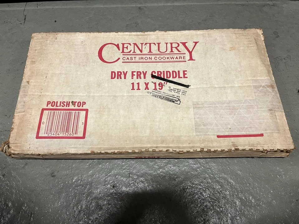 NOS Cast Iron Griddle - Birmingham Stove and Range (BSR) Dry-Fry - photo 3