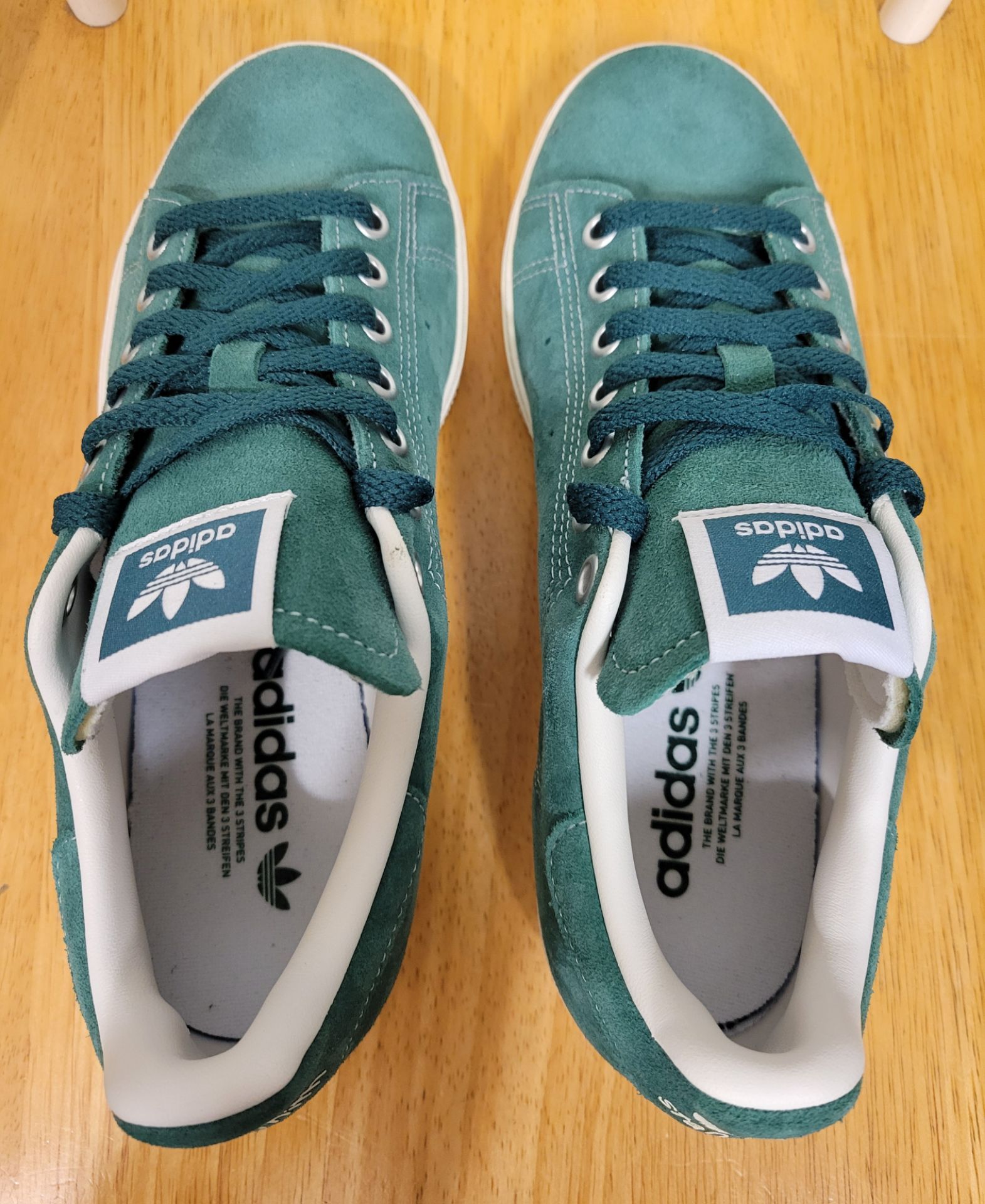 Adidas Stan Smith CS Women's Suede Green Sneakers Size 9 / NEW - photo 4