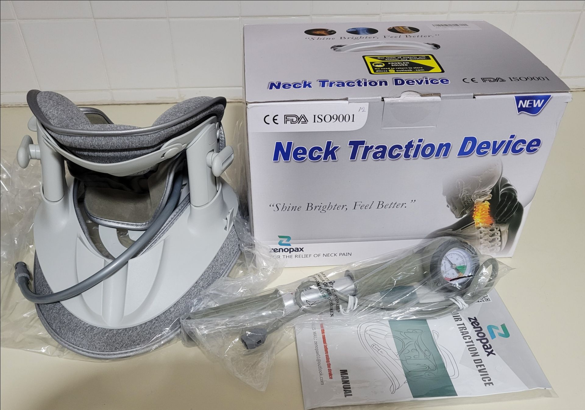 Neck Traction Device Cervical Traction Device For Neck Pain Reli