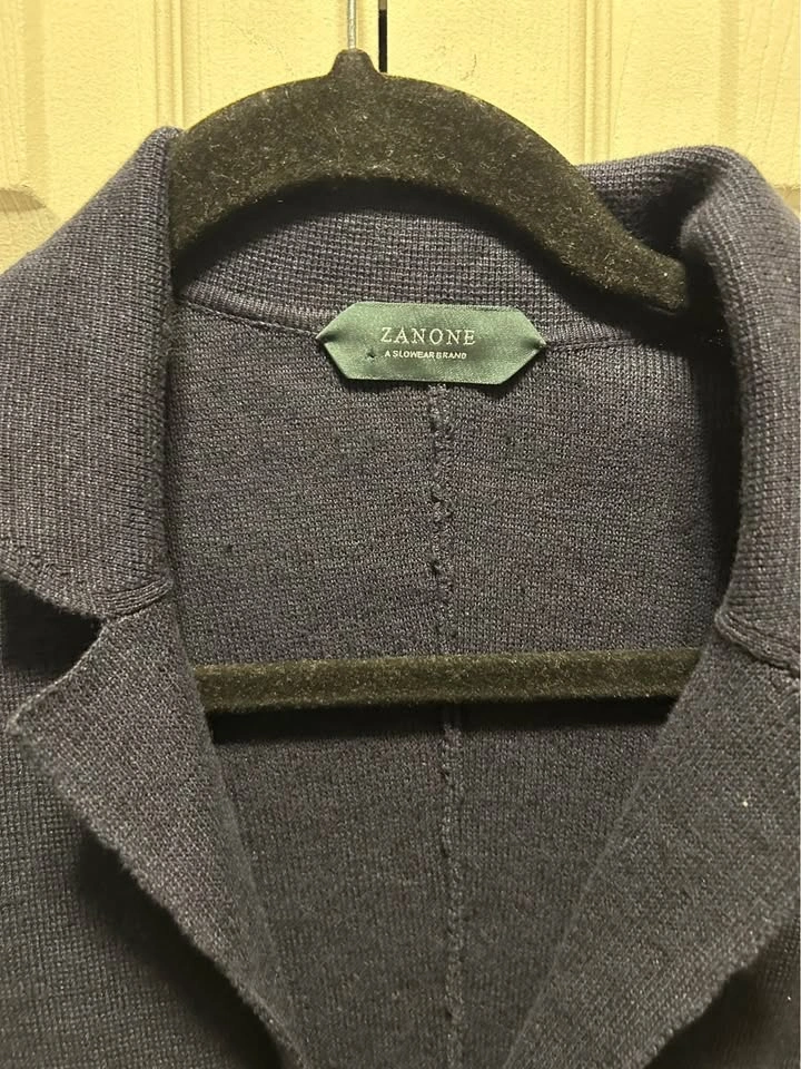 Italian unisex Zanone Cardigan- jacket- blazer - photo 2
