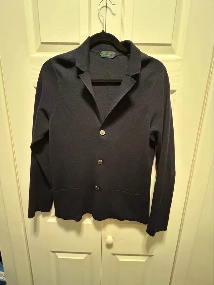 Italian unisex Zanone Cardigan- jacket- blazer - photo 4