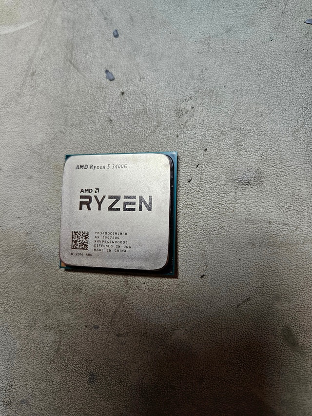 AMD Ryzen 5 3400G APU — AM4 | Vega 11 Graphics | 2 Cooler