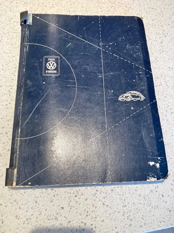 VW Volkswagen Beetle Type 1 Parts Catalogue (French)