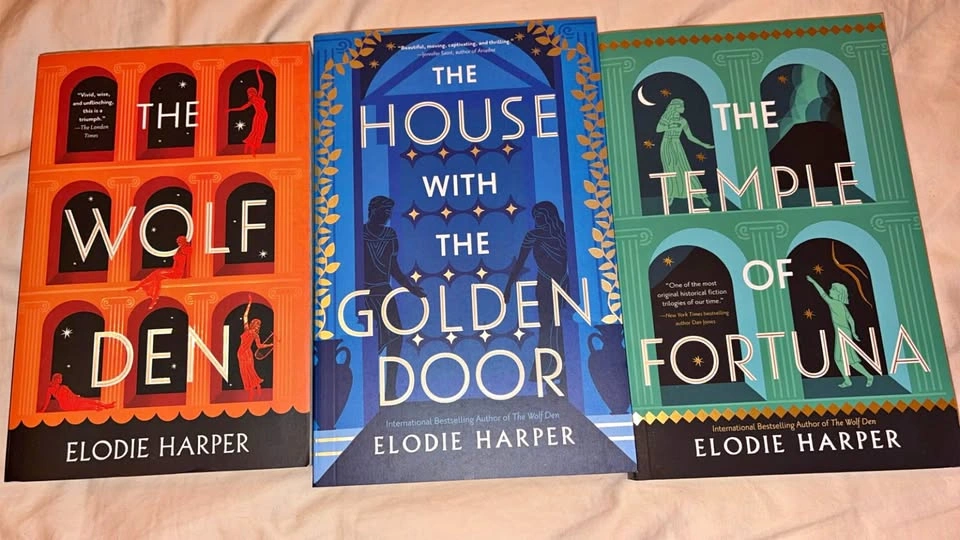 Wolf Den trilogy by Elodie Harper