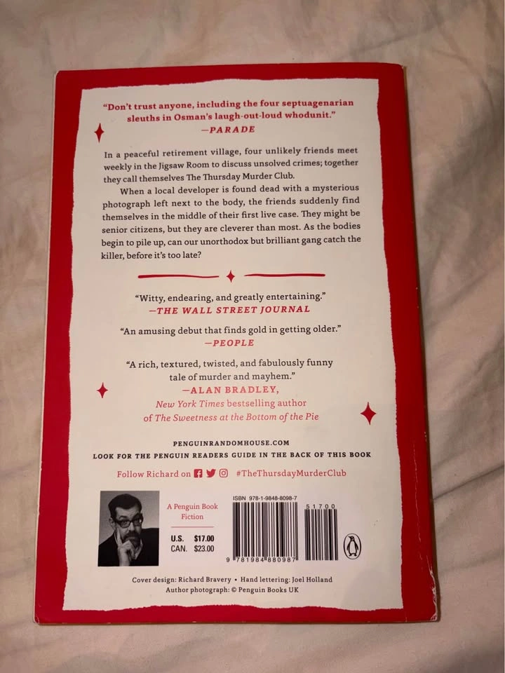 The Thursday Murder Club by Richard Osman - photo 2
