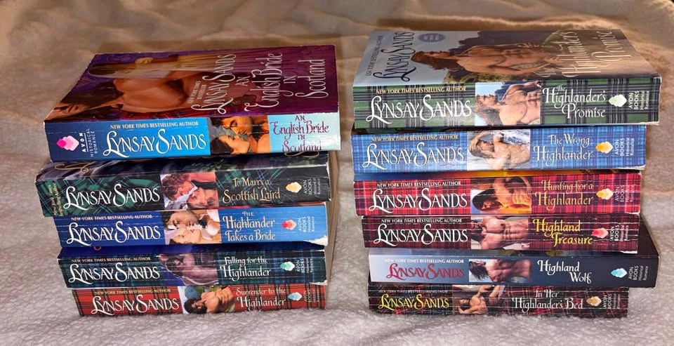 Highlander romance series by Lynsay Sands
