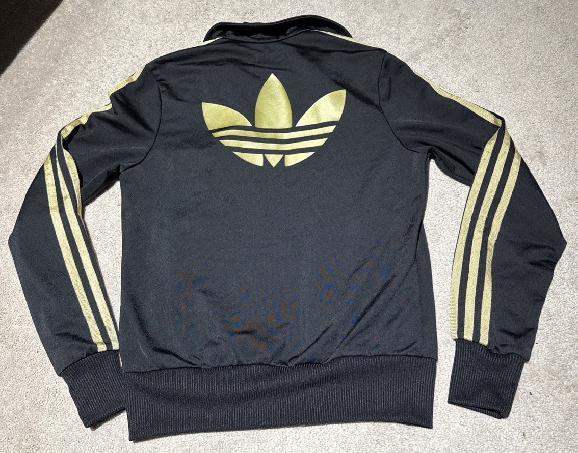 Adidas Black And Gold Jacket Size Small - photo 5
