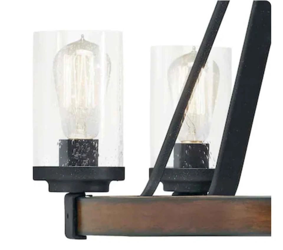 Kichler Barrington 5-Light Distressed Black Chandelier - photo 2