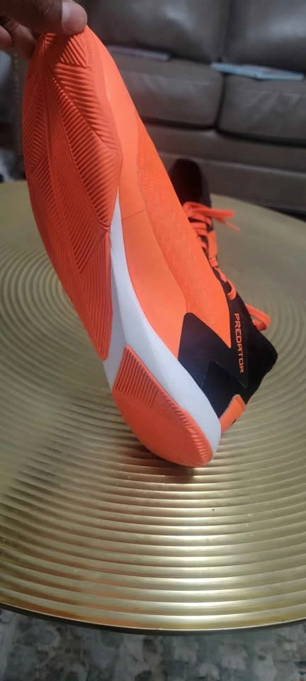Adidas Predator Indoor Soccer Shoes Orange Black - photo 3