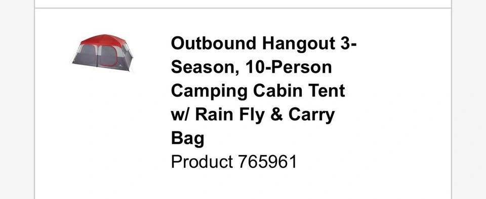 Camping tent - photo 2