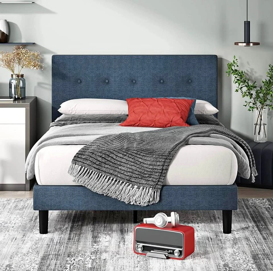 King bed- upholstered