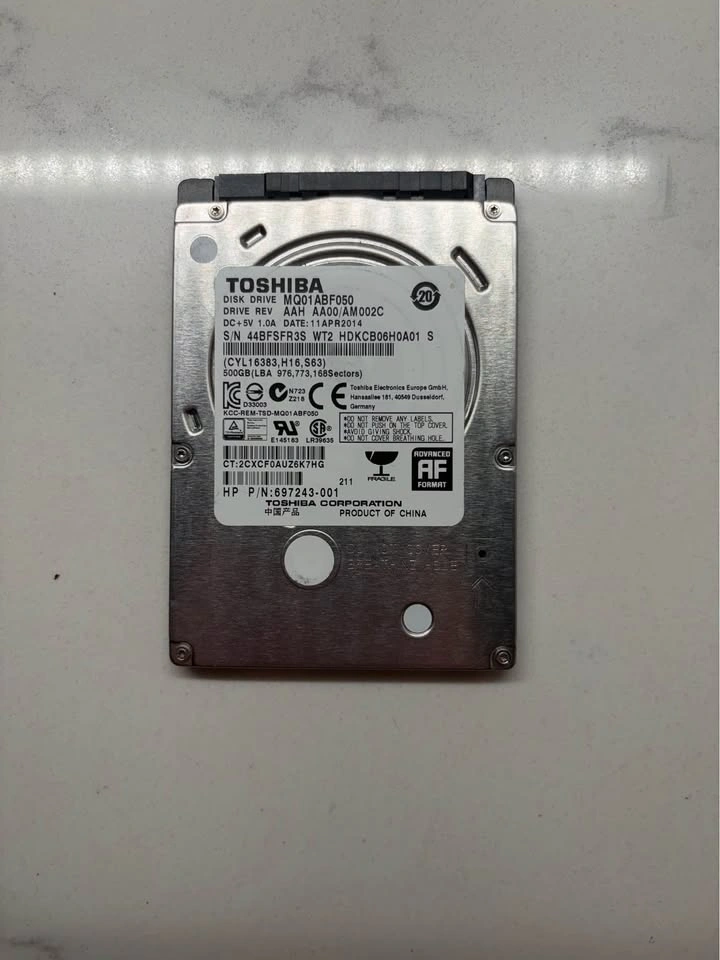 4x Laptop Hard Drives - All Tested - photo 2