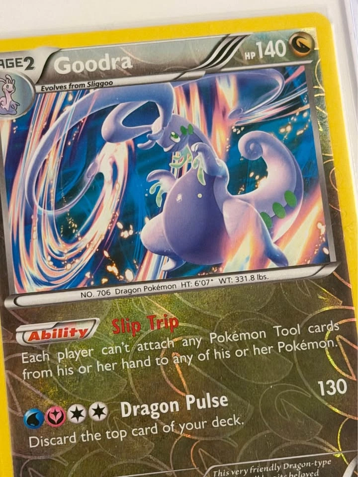 Reverse Holo Pokemon - Phantom Forces Goodra (2014) - photo 2