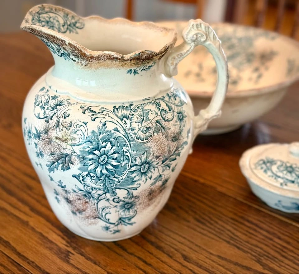 Antique wash set - photo 3