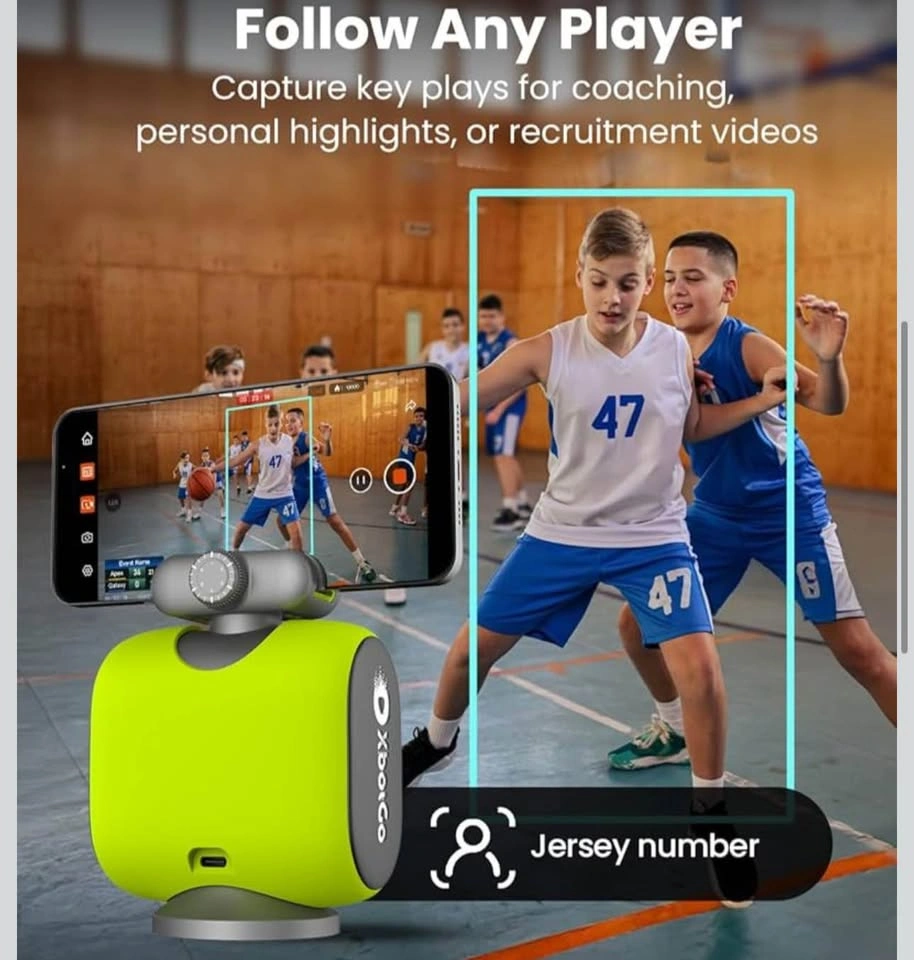XbotGo Chameleon AI Sports Camera – 4K 60FPS Auto Tracking - photo 3