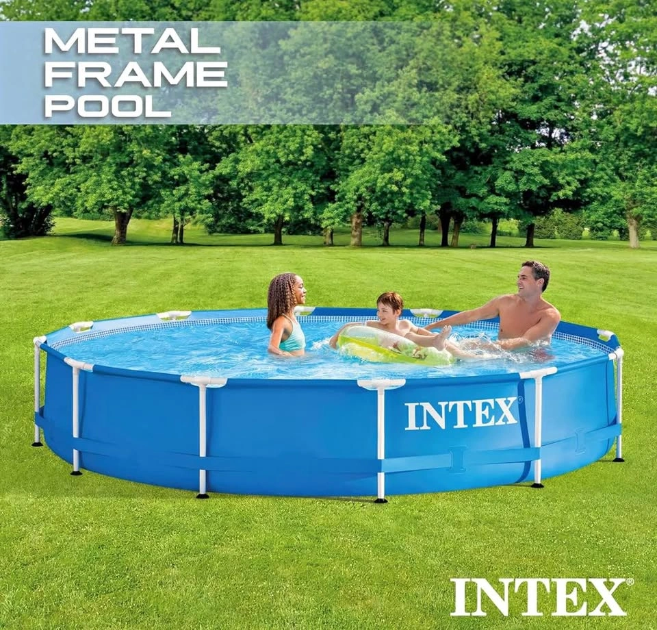 Intex 12’ x 30” Metal Frame Above Ground Pool