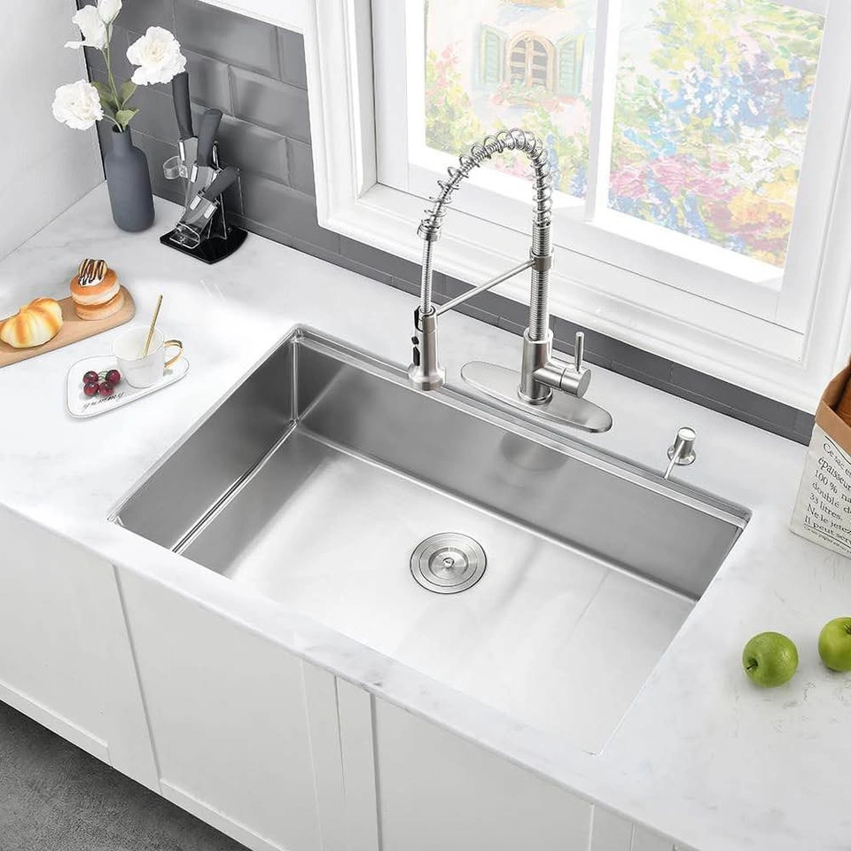27” Undermount Workstation Kitchen Sink with Cutting Board - photo 4