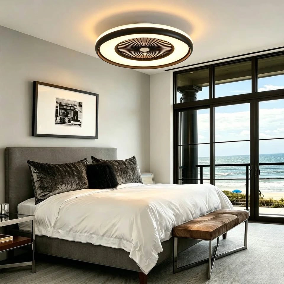 20” Bladeless Ceiling Fan with Lights, Remote, App & Alexa Contr - photo 3