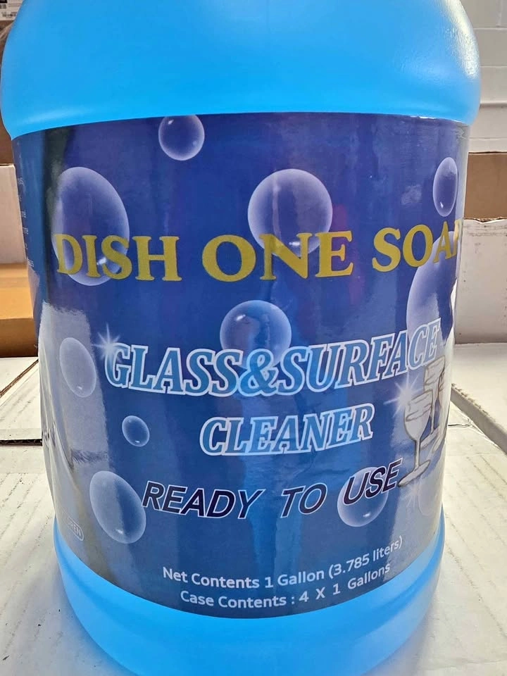 BARGAIN Glass & Surface Cleaner, 1 Gallon