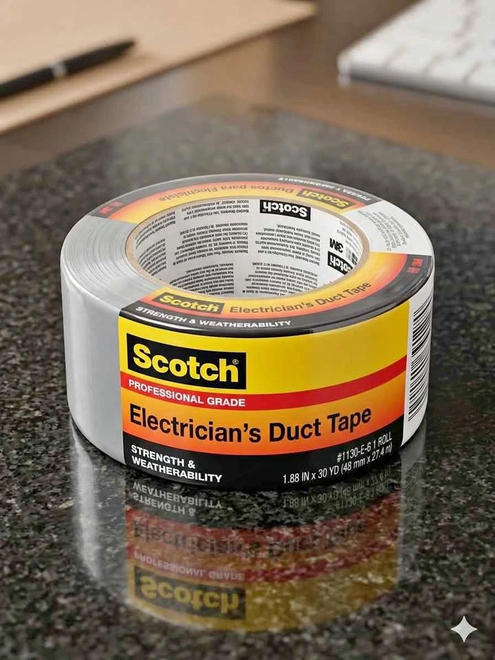 New Scotch Professional Grade Electrician's Duct Tape - 30 yard