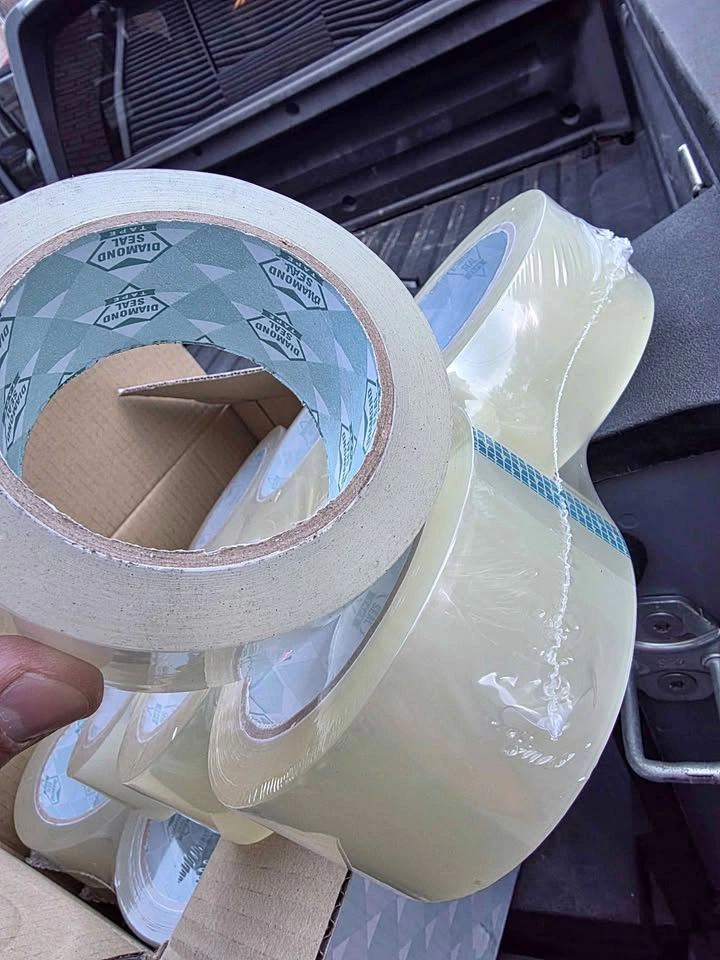 Diamond Seal Clear Packing Tape - 2" Inch - 110 yrds - 6 rolls