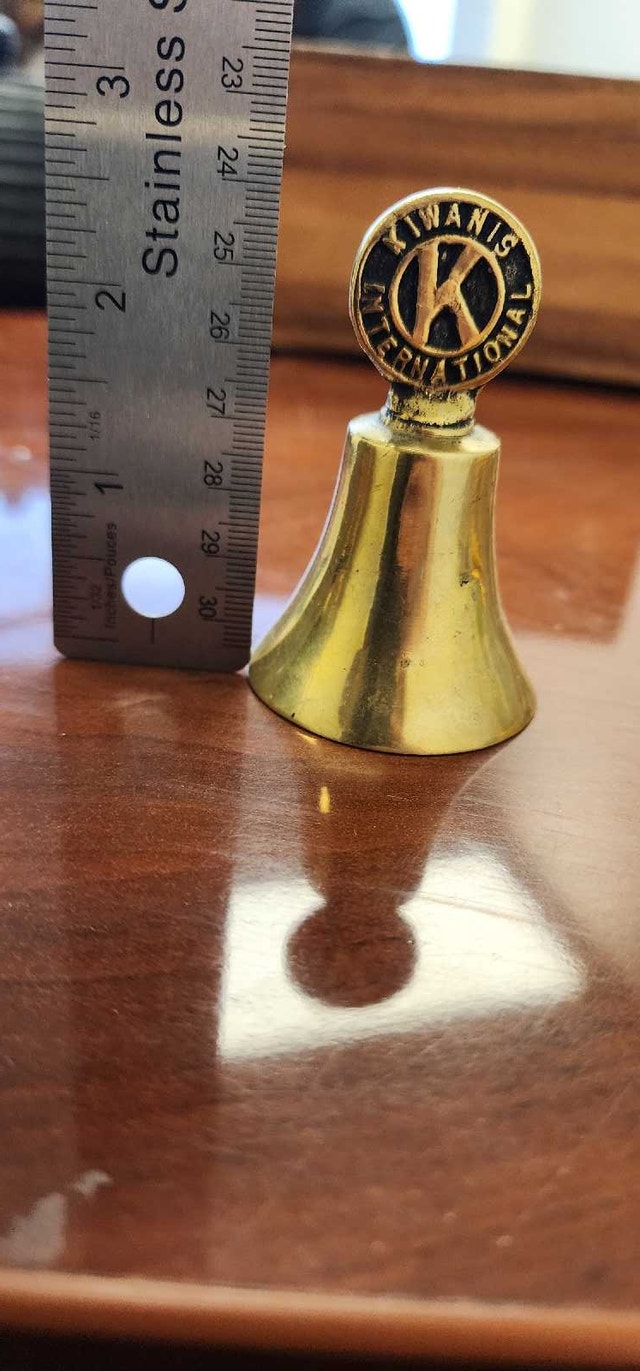 Kiwanis International Brass Bell - photo 2