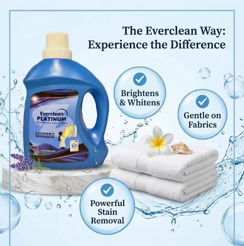 Everclean Platinum Laundry Detergent Lavender 2L - photo 2