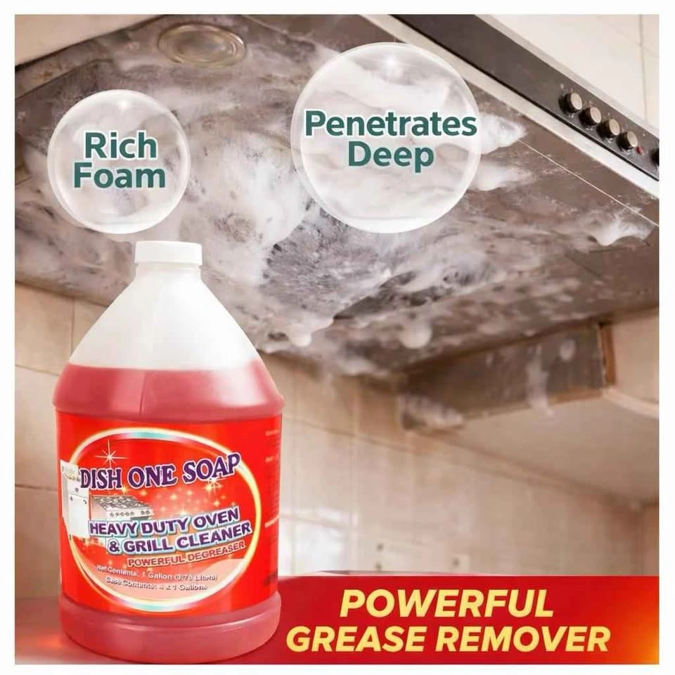Dish One Soap Heavy Duty Oven Grill Cleaner 1 Gallon - photo 2