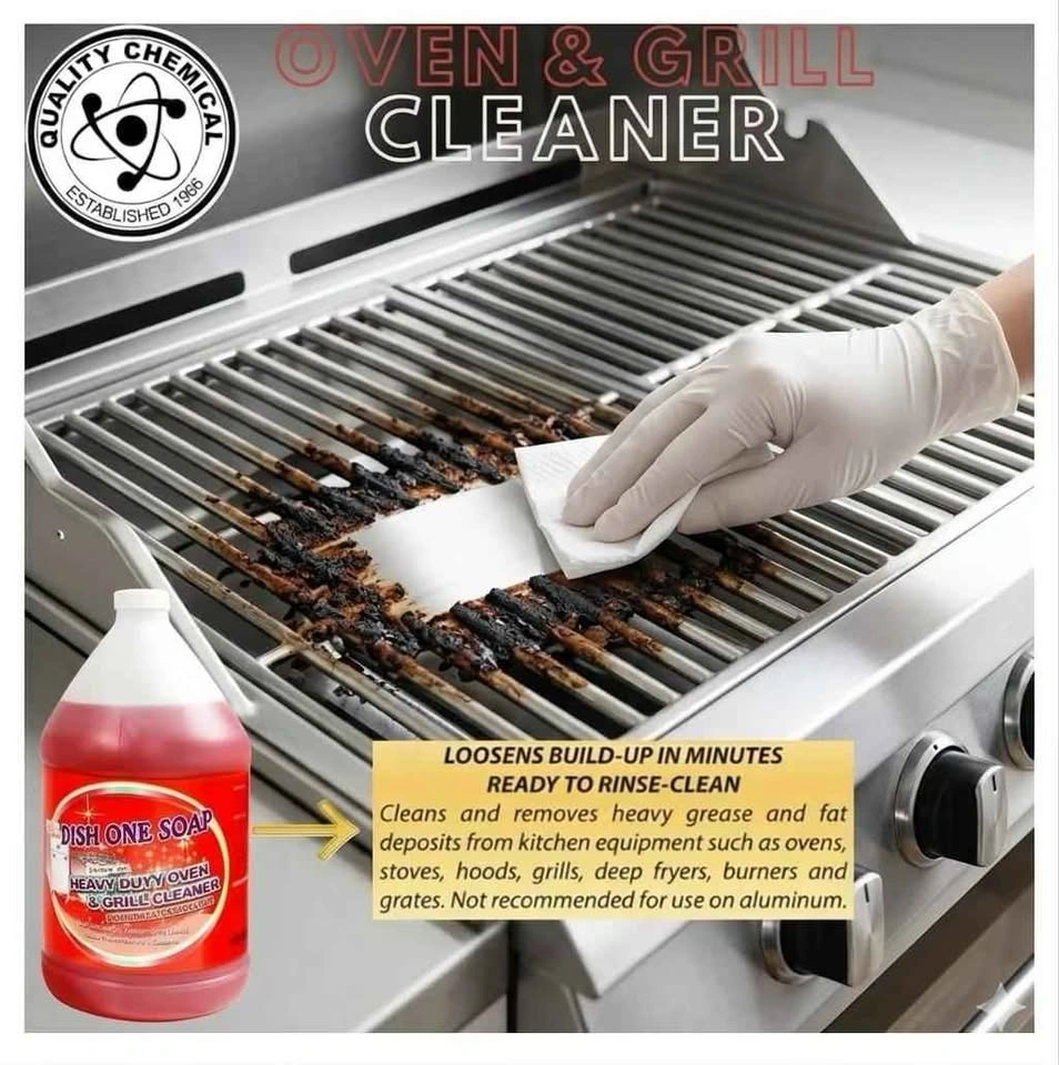 Dish One Soap Heavy Duty Oven Grill Cleaner 1 Gallon - photo 4