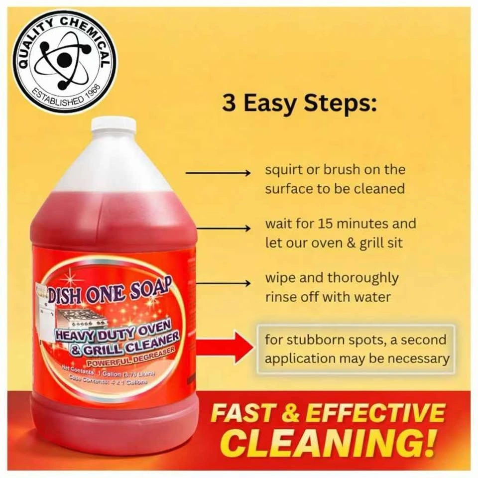 Dish One Soap Heavy Duty Oven Grill Cleaner 1 Gallon - photo 5