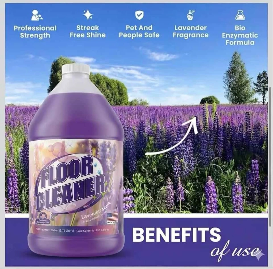 Floor Cleaner Lavender Scent 1 Gallon - photo 2