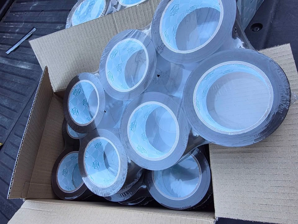 Packaging tape - 3 inch - Tan - 110 Yard Long - 24 roll per box - photo 3