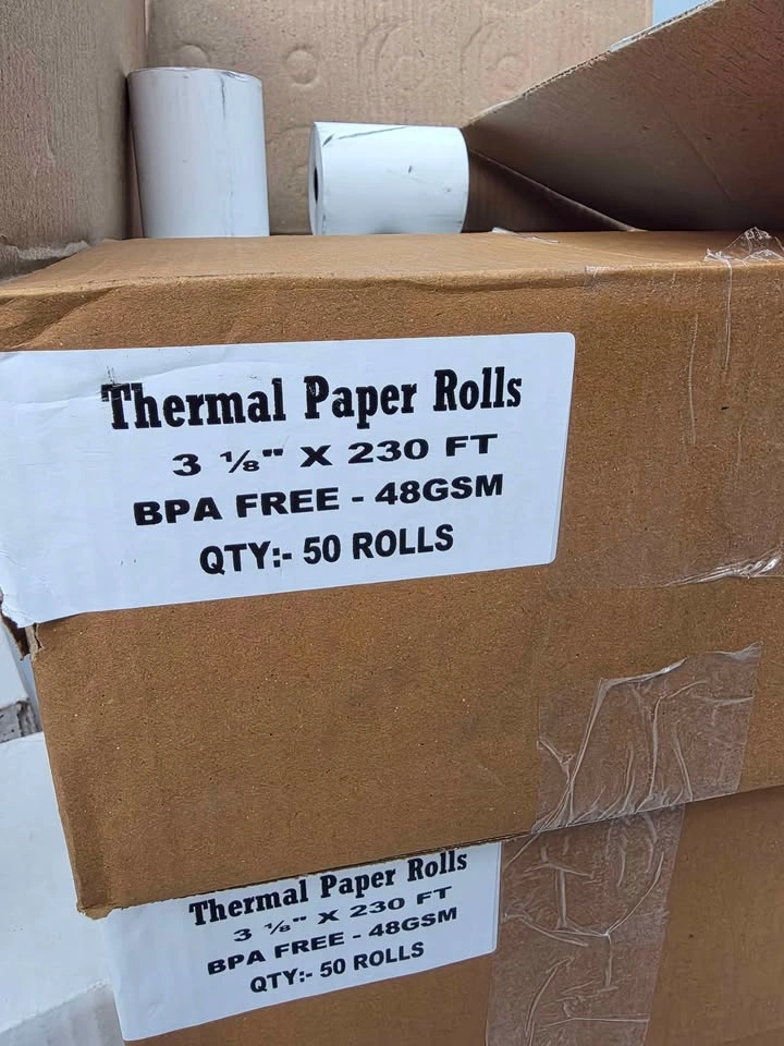 Thermal Paper Rolls 3 1/8" x 230 FT - 50 Rolls - photo 2