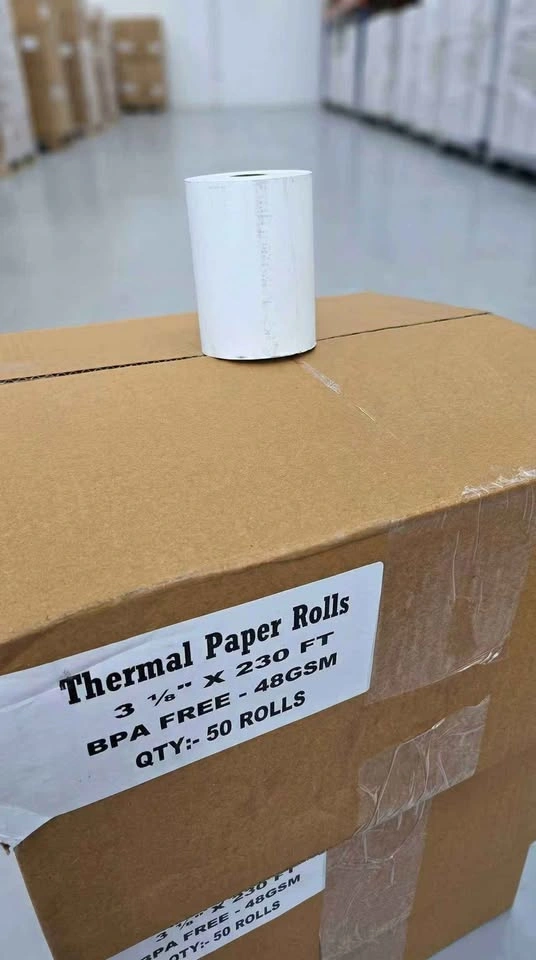 Thermal Paper Rolls 3 1/8" x 230 FT - 50 Rolls - photo 5
